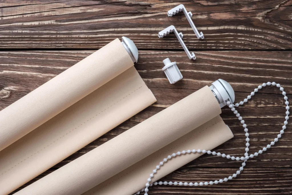 affordable Custom Roman shades