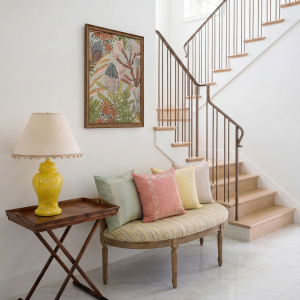 Bamboo Tray Table Vintage Circa 1960