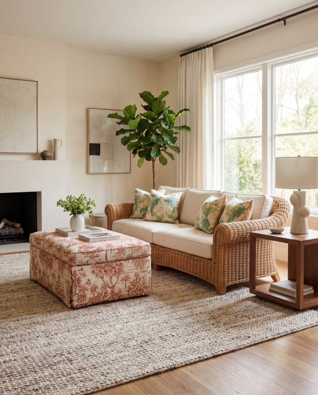 Ottoman Table with weels 1