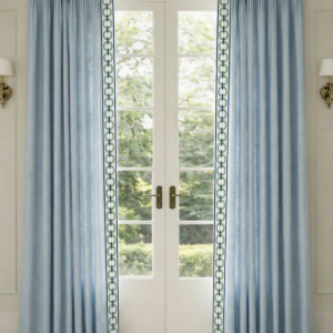 Side Decorative Panels in linen