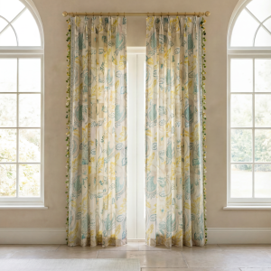 Side Panels Pinch Pleated