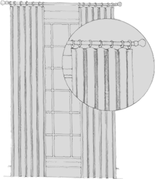 cartridge-pleat-drapery