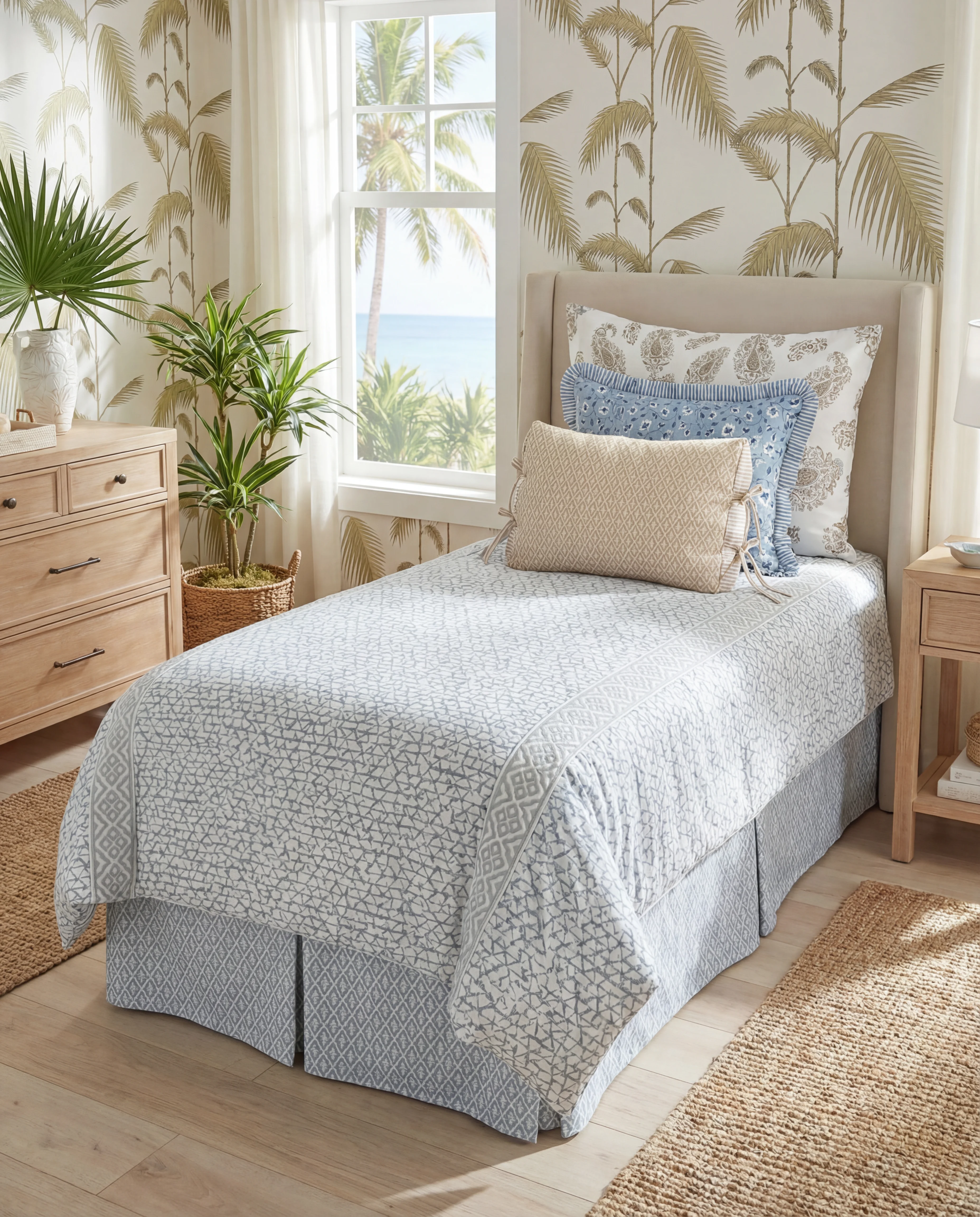 Blue-Chair-Twinsize-Bed