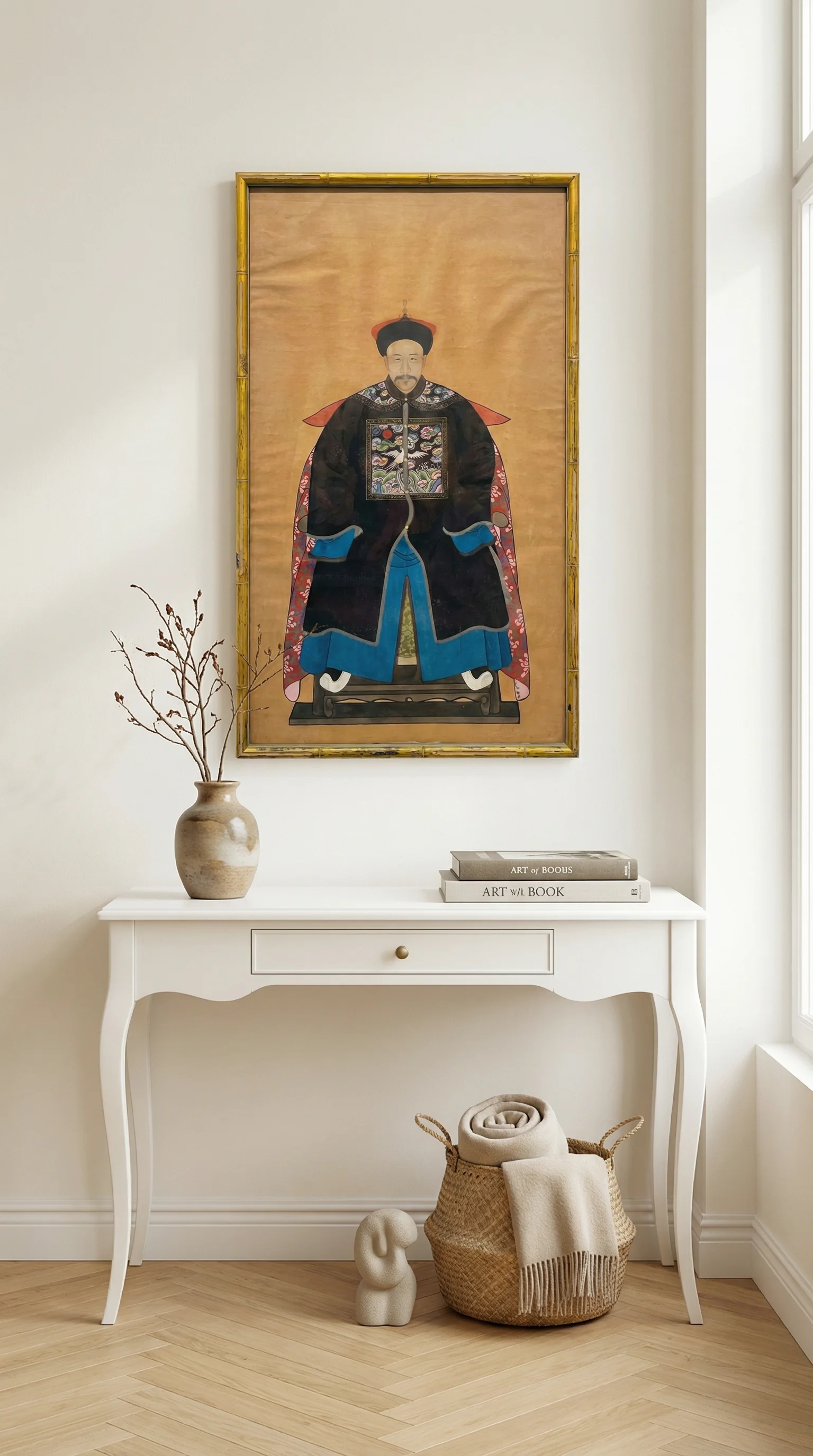 Chinese-man-White-Table