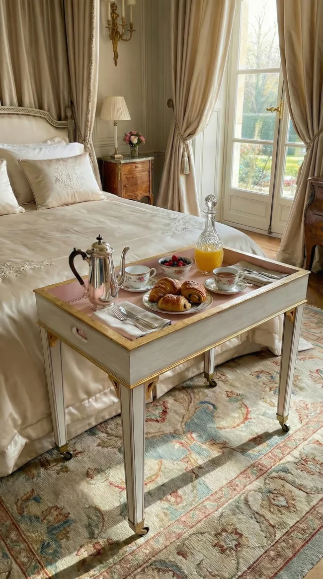 White-Serving-Table